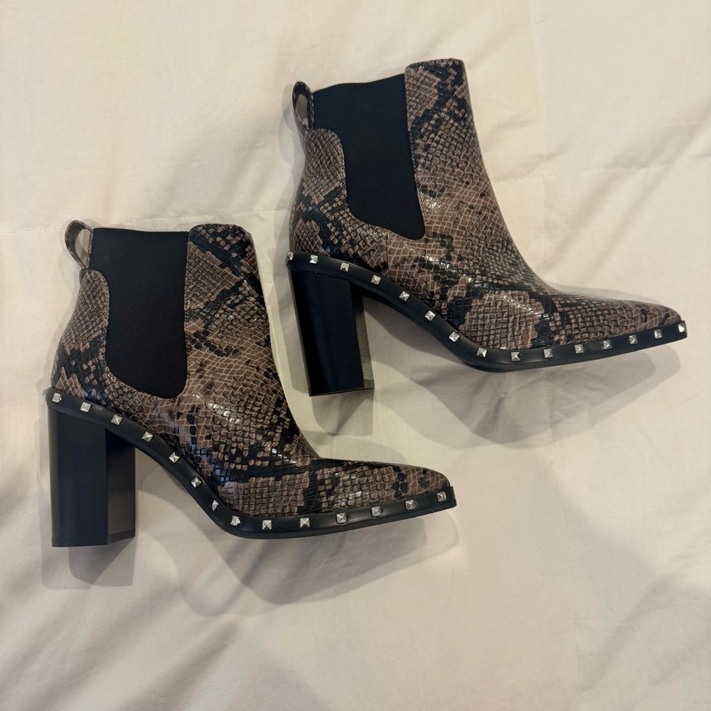 Charles by Charles David Snakeskin Boots